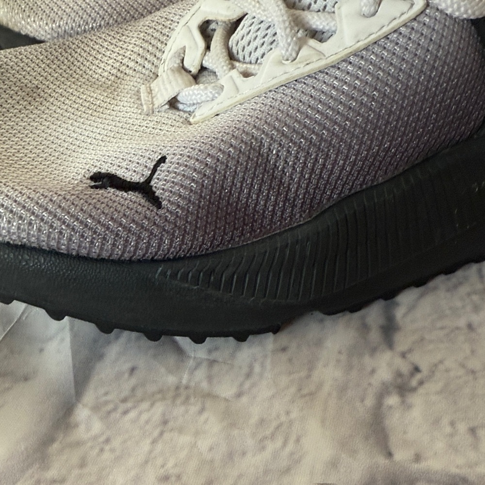 Puma Men's Gray and Black Athletic Shoes - Picture 2 of 8